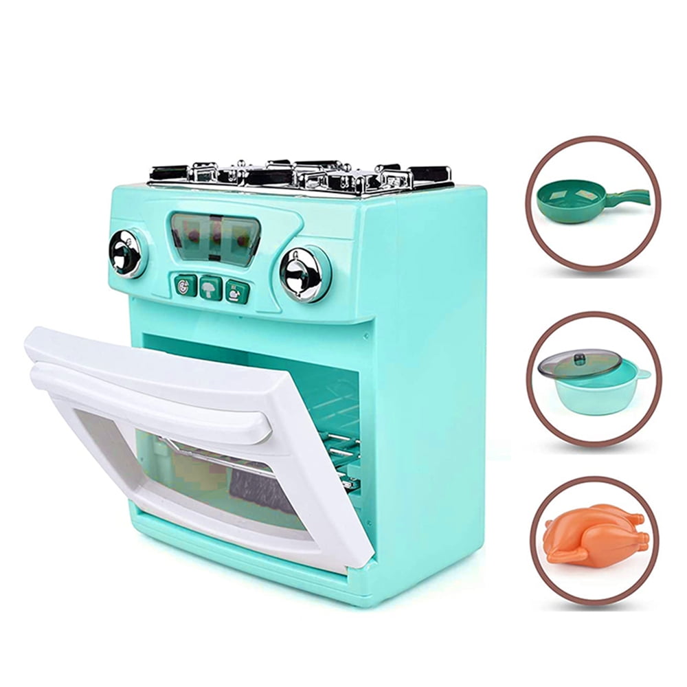  Kitchen Appliances Toy,Kids Kitchen Pretend Accessories Play  Set,Coffee Maker Machine,Blender,Mixer and Kettle with Realistic Light and  Sounds,Play Kitchen Set for Kids Boys Girls : Toys & Games