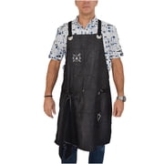 Kitchen Apron for Men | Professional Grade made for Cooking, BBQ, Grill, Chef | Quick-Release Buckle, with Magnetic BBQ Towel and Grill Tool Pockets and Holders. 10 oz. Cotton.