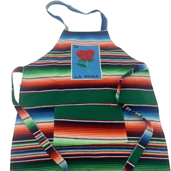 Kitchen Apron Sarape Asst. Colors lrg