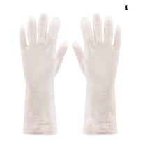 Kitchen Apron Sleeve Long Rubber Warm Gloves Kitchen Dish Washing Cleaning Tool Hand Gloves Dishes Washing Gloves Latex Gauntlets, Kitchen Apron Sleeve
