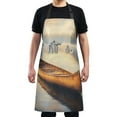 thumbnail image 1 of Kitchen Apron with 2 Pockets Adjustable waterproof Cooking Aprons for Women Men Chef Canoe on Calm Lake, 1 of 7