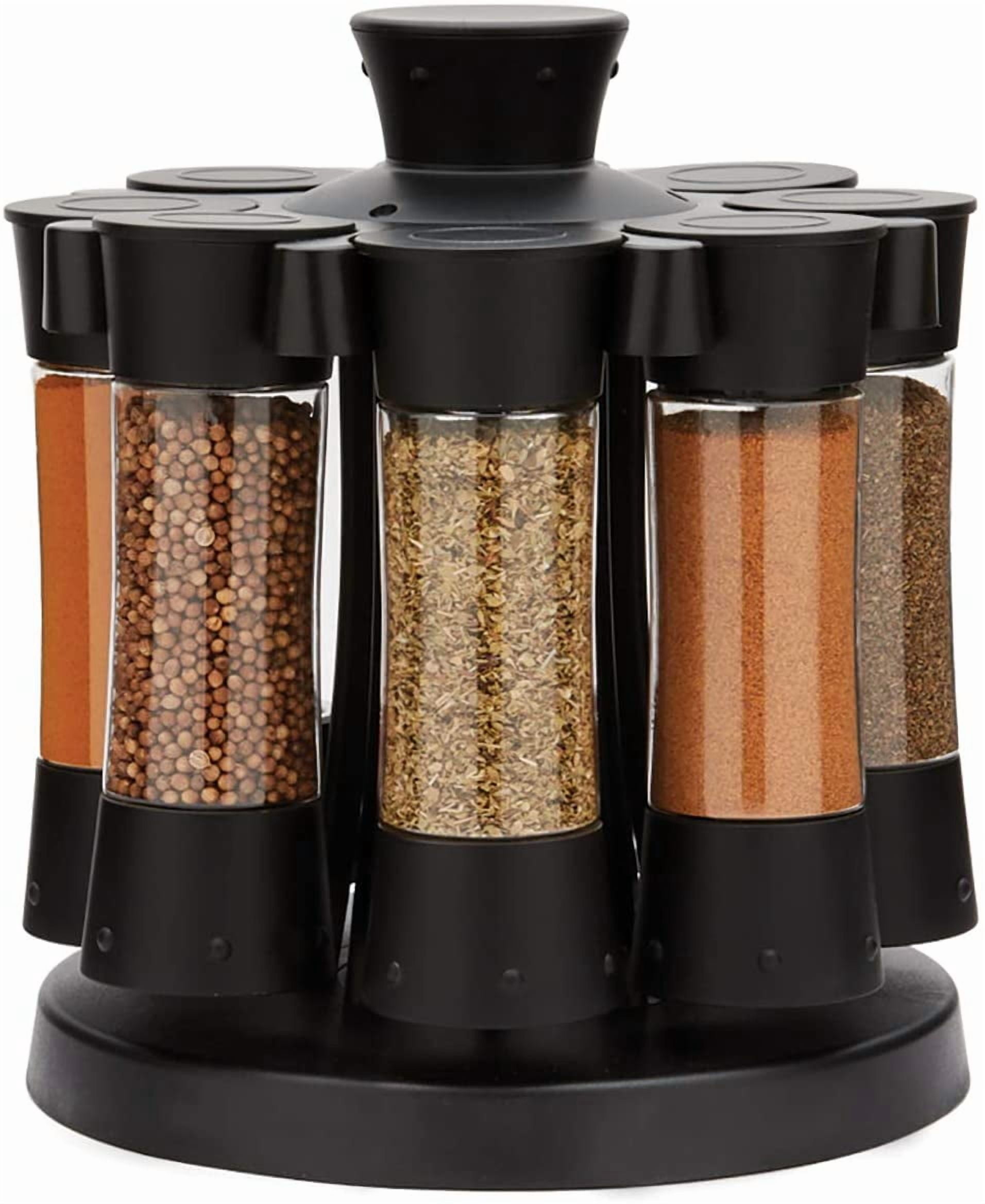 Kitchen Art 25005 Elite Auto-Measure Spice Professional, Black