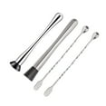 thumbnail image 1 of Kitchen-Assistant! Clearance！Yshop Tool And Spoon Steel Bar Stainless Mixing 4PC Muddler Set Home Cocktail Kitchen，Dining & Bar Wine Bottle Covers, 1 of 6