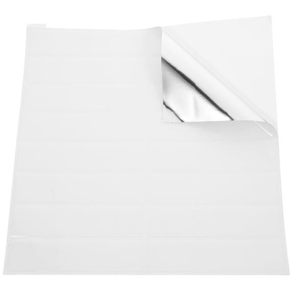 Kitchen Backsplash Tiles Peel and Stick Adhesive for Reusable Floss Holder White
