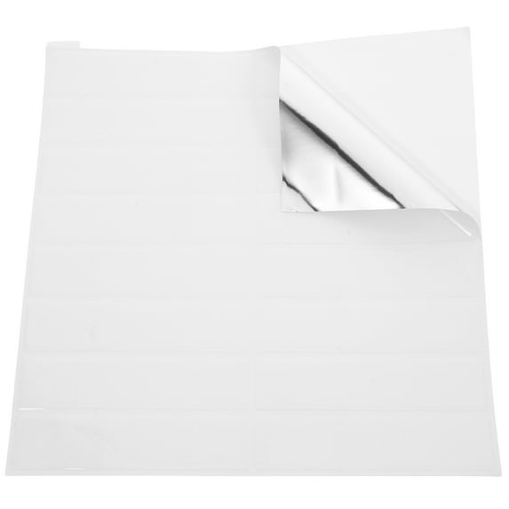 Kitchen Backsplash Tiles Peel and Stick Adhesive for Reusable Floss Holder White