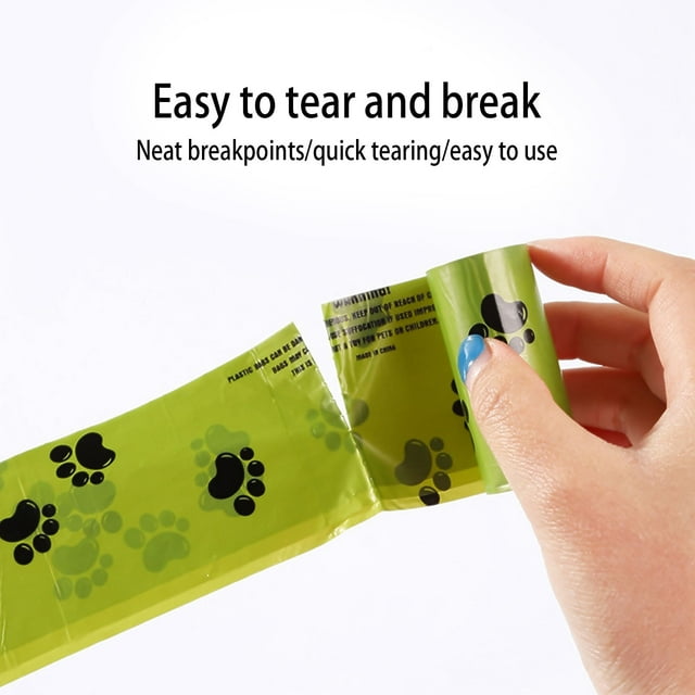 Kitchen Bags Disposable Dog Poop Bag Pet Toilet Bag 15 Pieces/roll EPI
