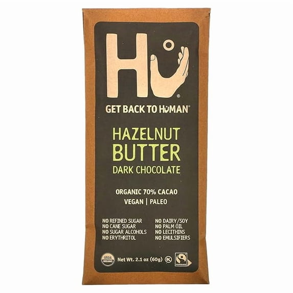 Kitchen, Bar Chocolate Hazelnut Praline, 2.1 Ounce Pack of 1