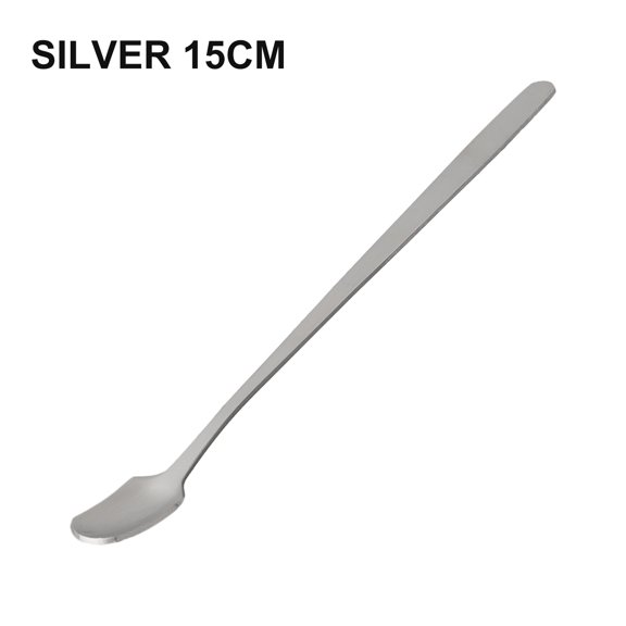 Kitchen Bar Tea Long Handle Stainless Steel Coffee Stirrers Milk Spoon Teaspoon