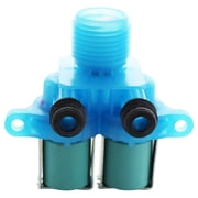Kitchen Basics 101 W10921514 W10240949 Cold Water Inlet Valve Replacement for Whirlpool Kenmore Washer Replaces W11168740