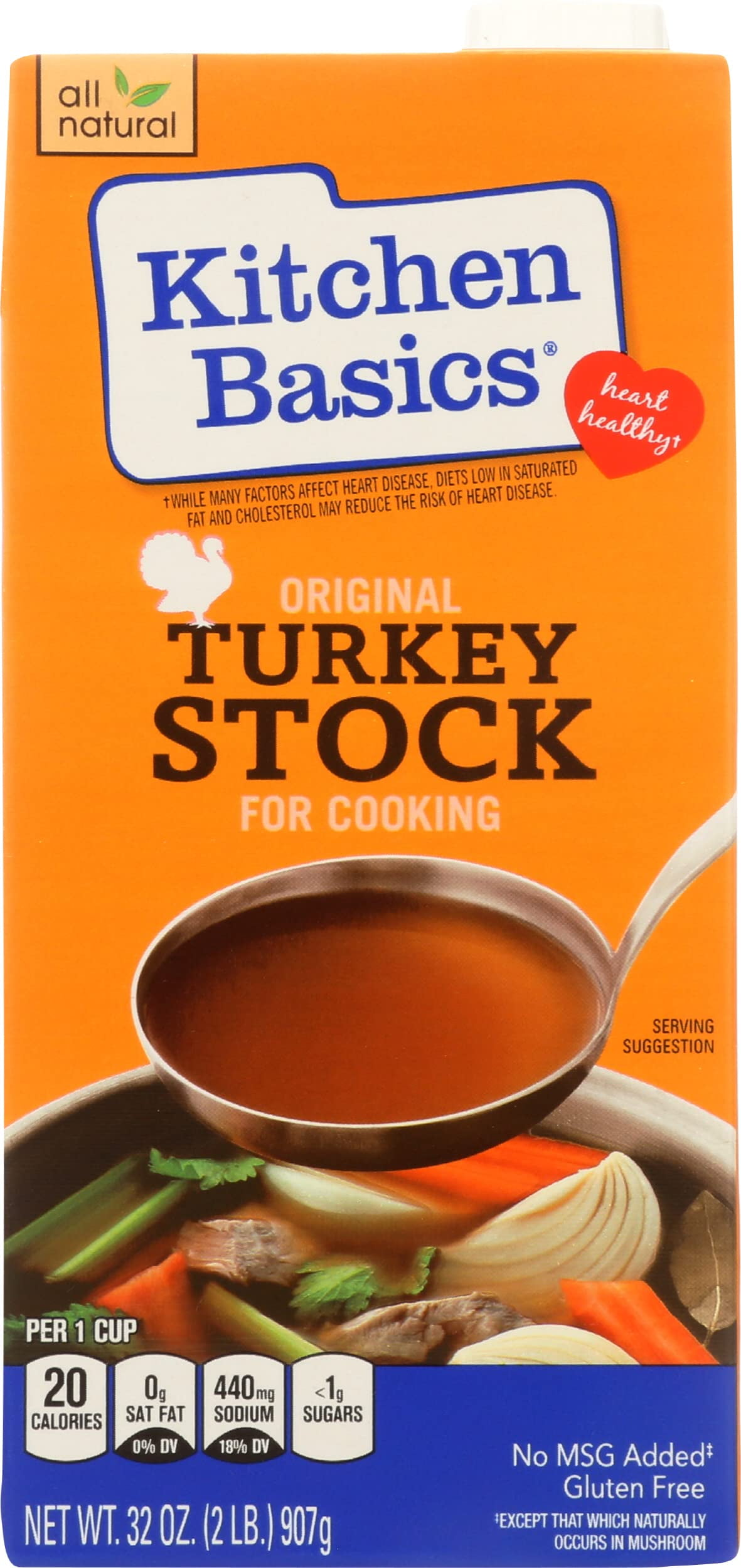Kitchen Basics All Natural Original Turkey Cooking Stock, 32 Ounce -- 12 per case. - Walmart.com