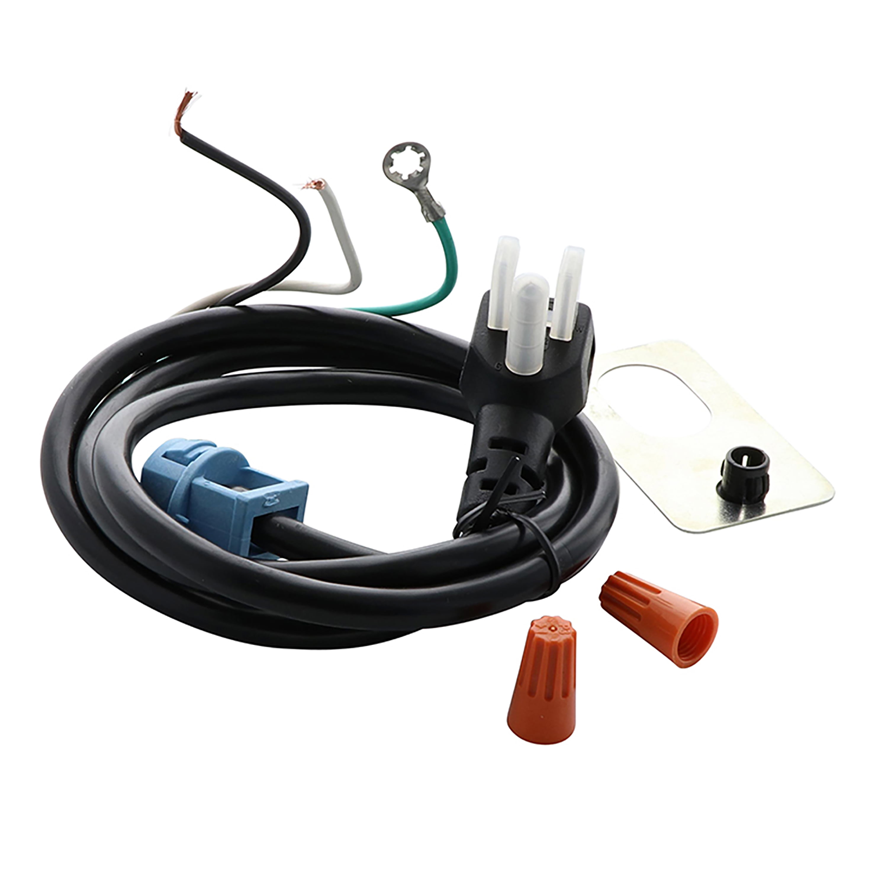 Black 36" Range Hood Power Cord Kit with Connector