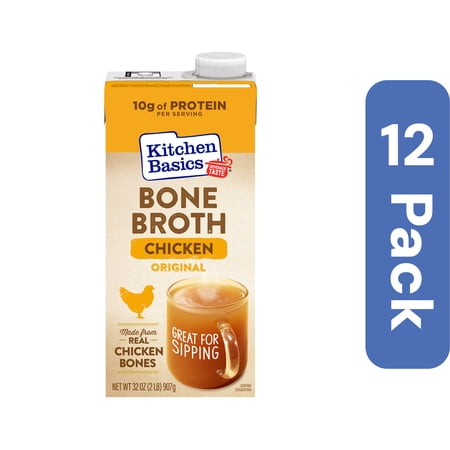 Kitchen Basics Broth Bone Chicken 32 oz (Pack Of 12)