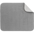 thumbnail image 1 of Kitchen Basics Microfiber Dish Drying Mat, 16"x18", Grey, 1 of 5