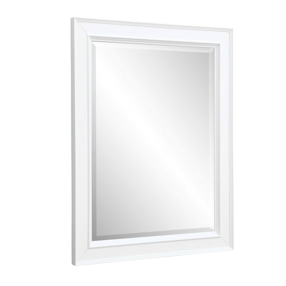 Kitchen Bath Collection KitchenBathCollection Napa 28-inch Wall Mirror White