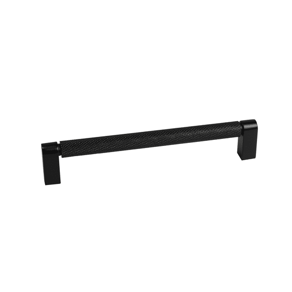 Kitchen Bath Collection Zenith 6″ Bar Pull Cabinet Handles (Set of 2) - Black