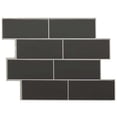 thumbnail image 1 of Kitchen Bathroom 3D Self Adhesive Grey Brick Decal Wallpaper Wall Sticker Peel And Stick LIGHT GRAY 5PCS, 1 of 8