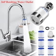 thumbnail image 1 of Kitchen & Bathroom Sink Faucet Water Filter, Tap Mount Filtration System, Purifier., 1 of 11