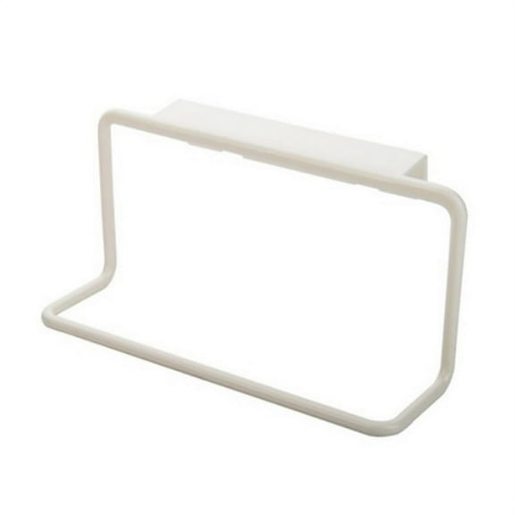 Kitchen Bathroom Towel Holder Rack Door Cabinet Back Hanging Organizer
