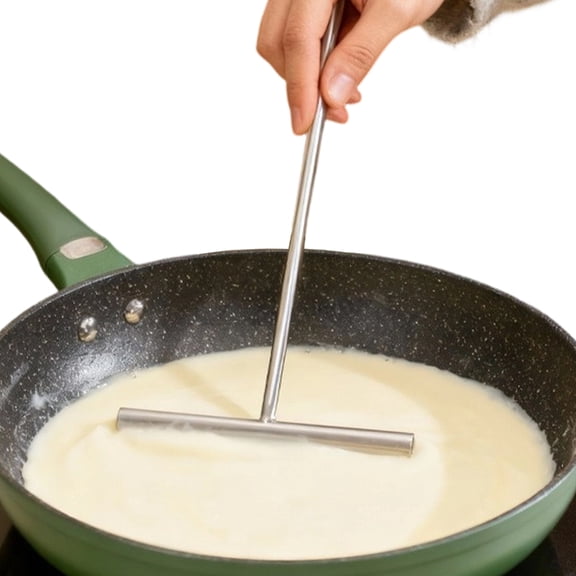 Kitchen Batter Dispenser Stainless Steels Nonstick Maker Batter Spreading Tool For Evenly Distributing Pancake Mix