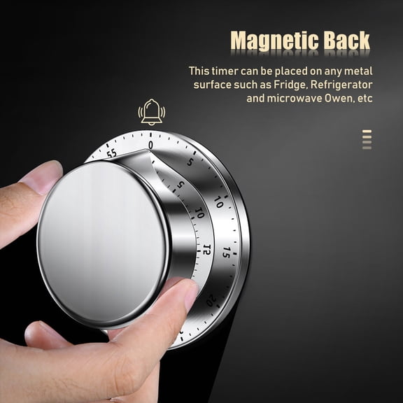 ,Kitchen No Batteries Count Down Workout No Batteries Required Steel Alarm Time Stainless Steel Alarm Required Manual Stainless Manual Stainless Steel Alarm Time 60 Cometx Siuke Black