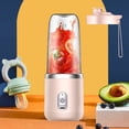 thumbnail image 1 of Kitchen Blender Portable For Shakes And Portable Personal Travel Fruit And Vegetable Juicer Cup Portable Usb Rechargeable,Pink Kitchen Food Blender, 1 of 7