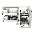 thumbnail image 1 of Kitchen Blind Corner Organizer Soft Close Large Capacity Coffee Cabinet Adjustable, 1 of 20