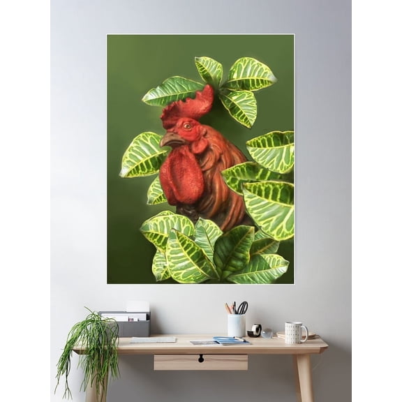 Kitchen Boss Poster Wall Art, Modern Wall Decor For Living Room Bedroom, 8x12 UNFRAMED