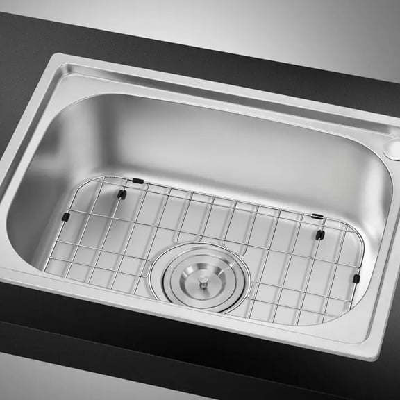 Kitchen Bottom Sink Protector Grid Wire Grid 304 Stainless Steel 16" x 12-1/2"