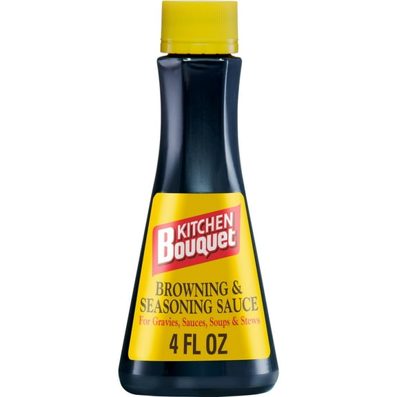 Kitchen Bouquet Browning and Seasoning Sauce 4 Fluid Ounces (Pack of 4)