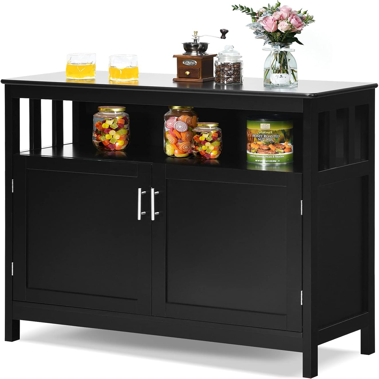 Kitchen Buffet Sideboard Wooden Server Cupboard Dining Room