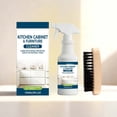 thumbnail image 1 of Kitchen Cabinet Cleaner Degreaser Foam Spray, Powerful Grease Removal Fast Acting Safe On Wood Paint Multi Surface Cleaning Solution, for Kitchen Cabinets Furniture Home Cleaning, 1 of 9