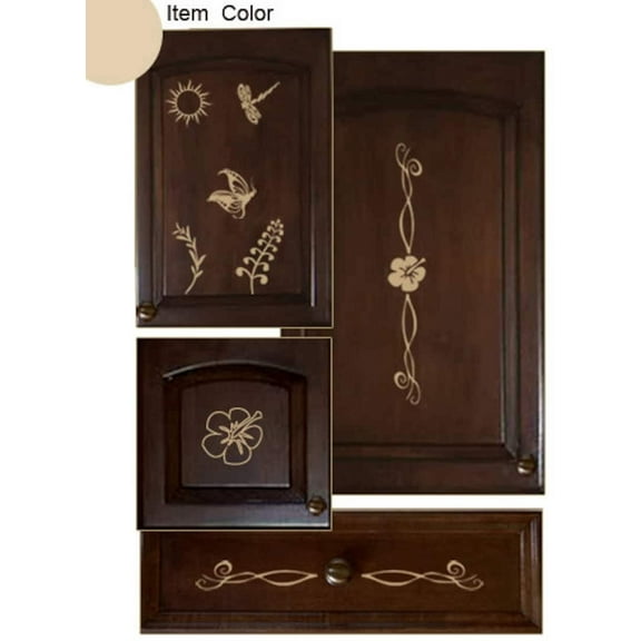 Kitchen Cabinet Decals Nature