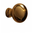thumbnail image 1 of Kitchen Cabinet Knob Black Brass Colonial 1" Dia | Renovators Supply, 1 of 4