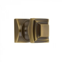 Kitchen Cabinet Knob Cast Antique Brass 1 1/4" H Finish Renovators Supply