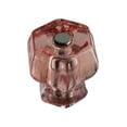 thumbnail image 1 of Kitchen Cabinet Knob Pink Glass Depression 1 1/4" Dia | Renovators Supply, 1 of 2
