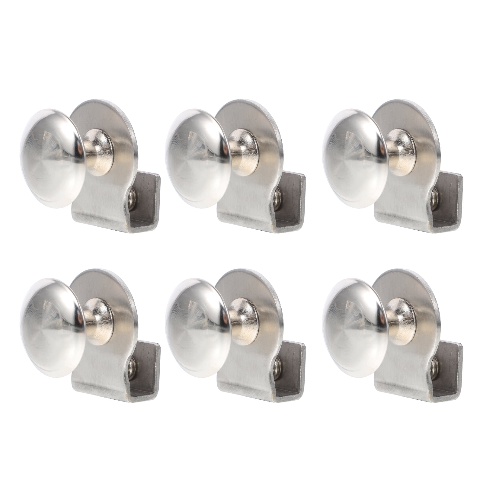 Kitchen Knobs Drawer Pulls 6 Pcs Handle Cupboard Glass Sliding