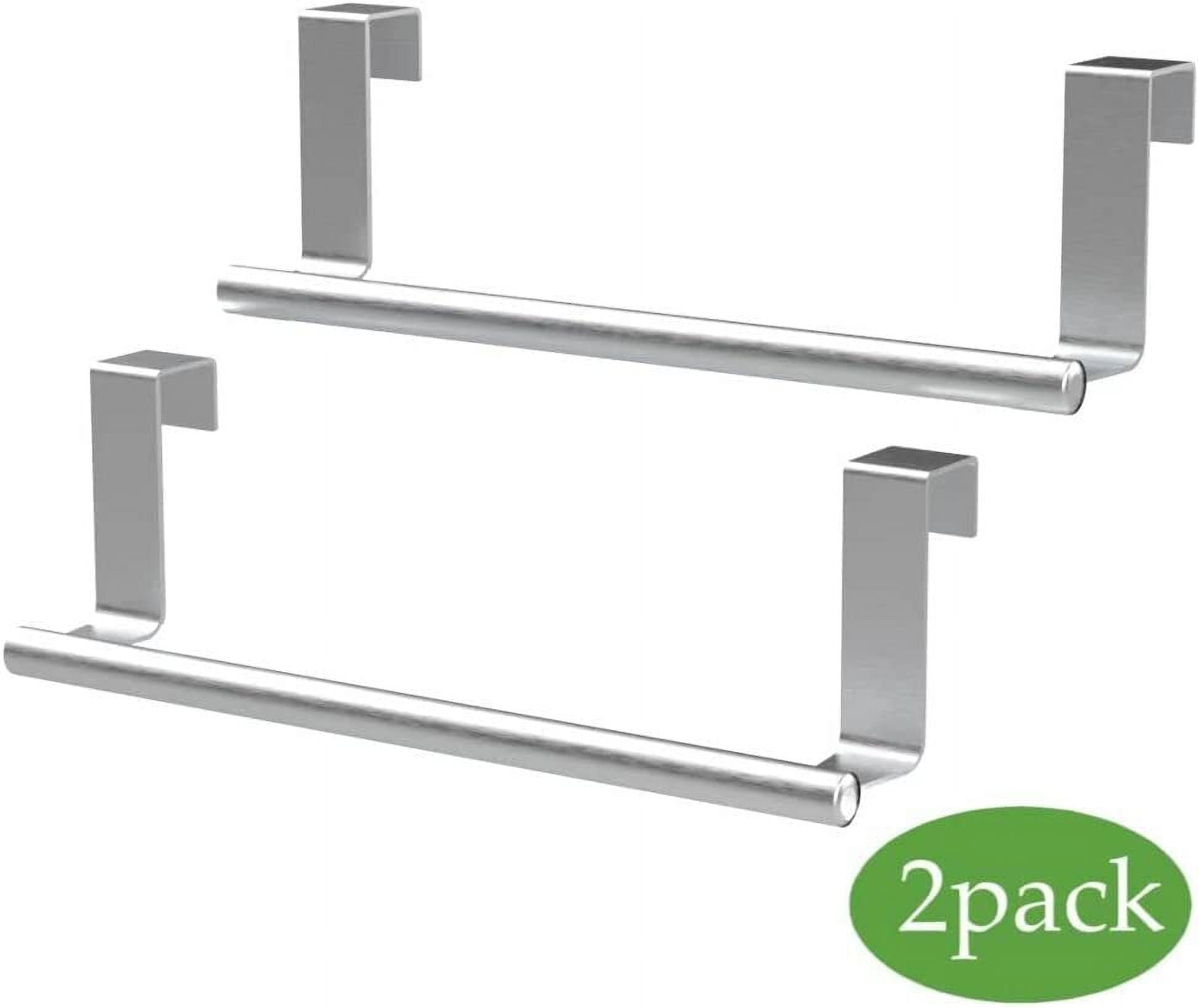 Household Essentials Hinge It Clutterbuster Family Towel Bar White Walmart