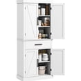 thumbnail image 1 of Kitchen Cabinet with 5-Tier Shelves | Hold Food and Kitchen Basics | Particle Board Construction | Adjustable Shelves to Meet Storage Needs, 1 of 6