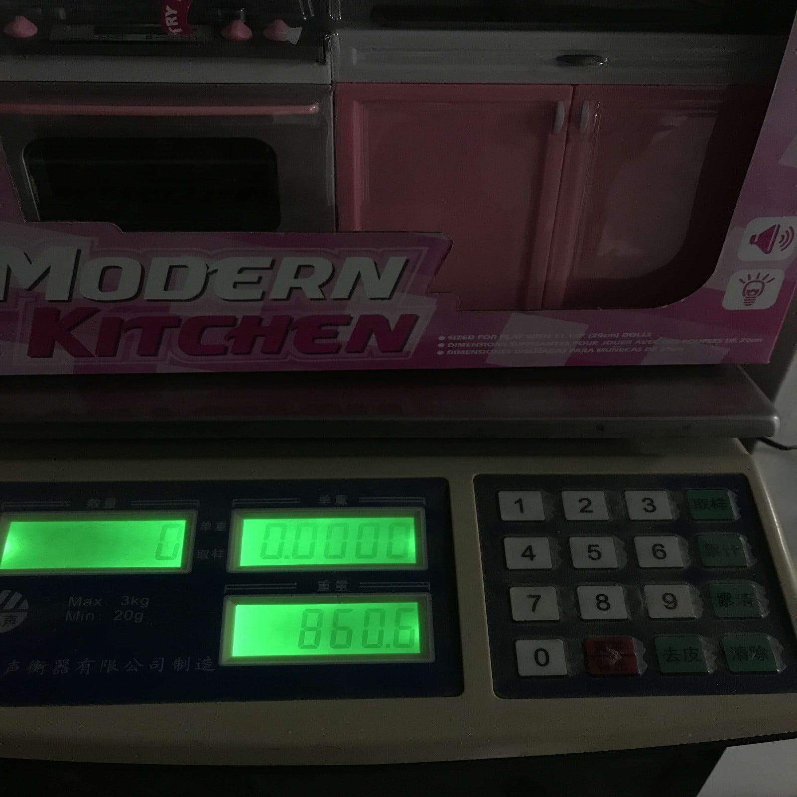 Kitchen Set Children Pretend Play Cooking Tools Mini Dolls