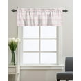 thumbnail image 1 of Kitchen Cafe Valance Curtain for Small Windows,Pink Buffalo Lattice Farmhouse Rod Pocket Short Valances Rural Farm Check Window Treatment Panel for Living Room/Bedroom/Bathroom,42x12in, 1 of 9