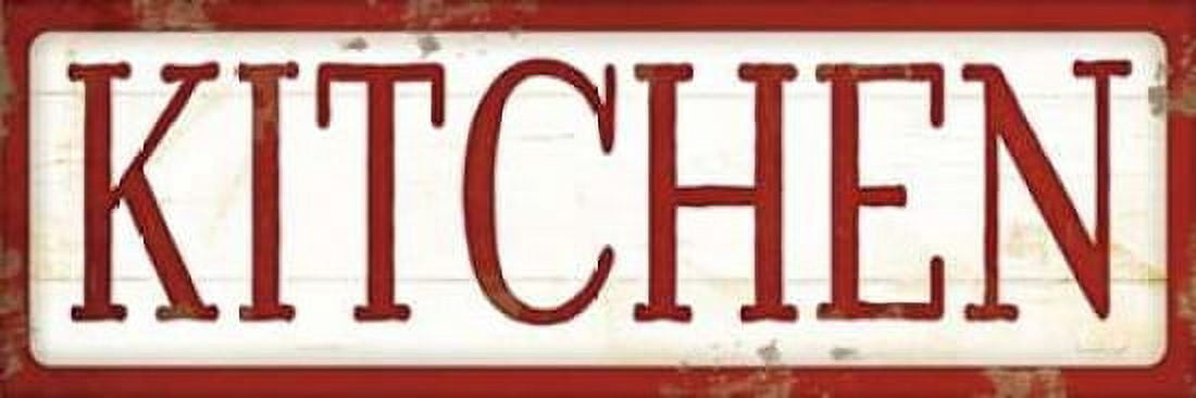 Kitchen Canvas Art - Jennifer Pugh (8 x 24)