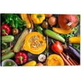 thumbnail image 1 of Kitchen Canvas Wall Art Fruit and Vegetable Ingredients Picture Dining Room Canvas Painting for Home Wall Decor, Vegetable Framed Artwork for Kitchen Restaurant Decoration Ready to Hang (12"Hx18"W), 1 of 6