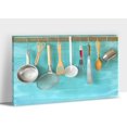 thumbnail image 1 of Kitchen Canvas Wall Art - Rustic Kitchen Pictures for Wall Decor, Farmhouse Kitchen Scene Pictures For Kitchen, Kitchen Art Picture Framed Canvas Print For Dining Room 12x18, 1 of 6
