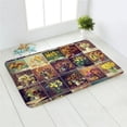 thumbnail image 1 of Kitchen Carpet Entrance Doormat Hallway Balcony Floor Mat Landscape Flowers Pattern Bathroom Non-Slip Water Absorption Rug, 1 of 6