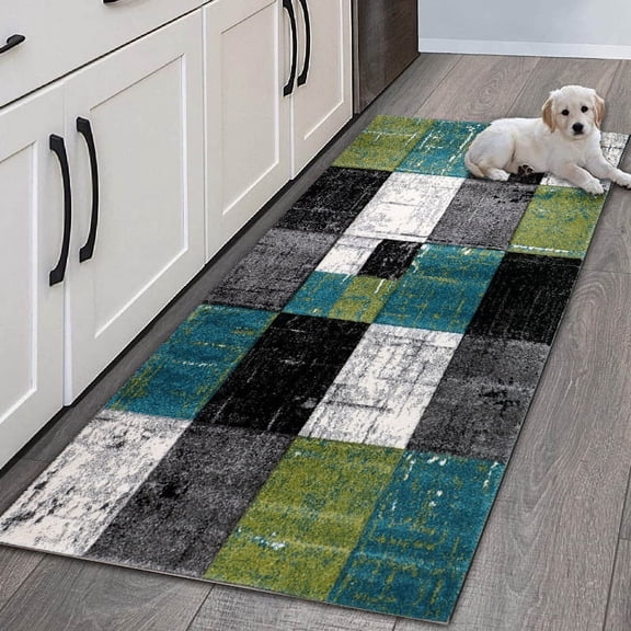 Kitchen Carpet Geometric Patterns Printed home Entrance Doormat Floor Mats Carpets for Living Room Bathroom Mat Rugs