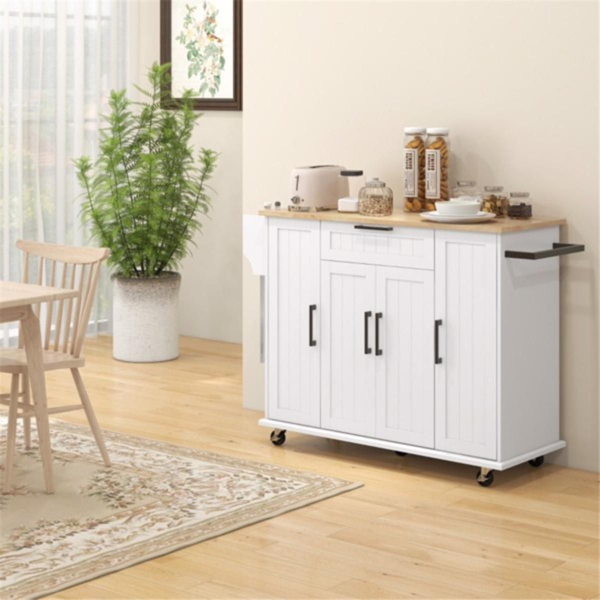 Kitchen Cart/Storage ( Amazon Shipping)（Prohibited by WalMart