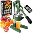 Kitchen Cast Iron Juicer – Heavy-duty manual juicer with removable ...