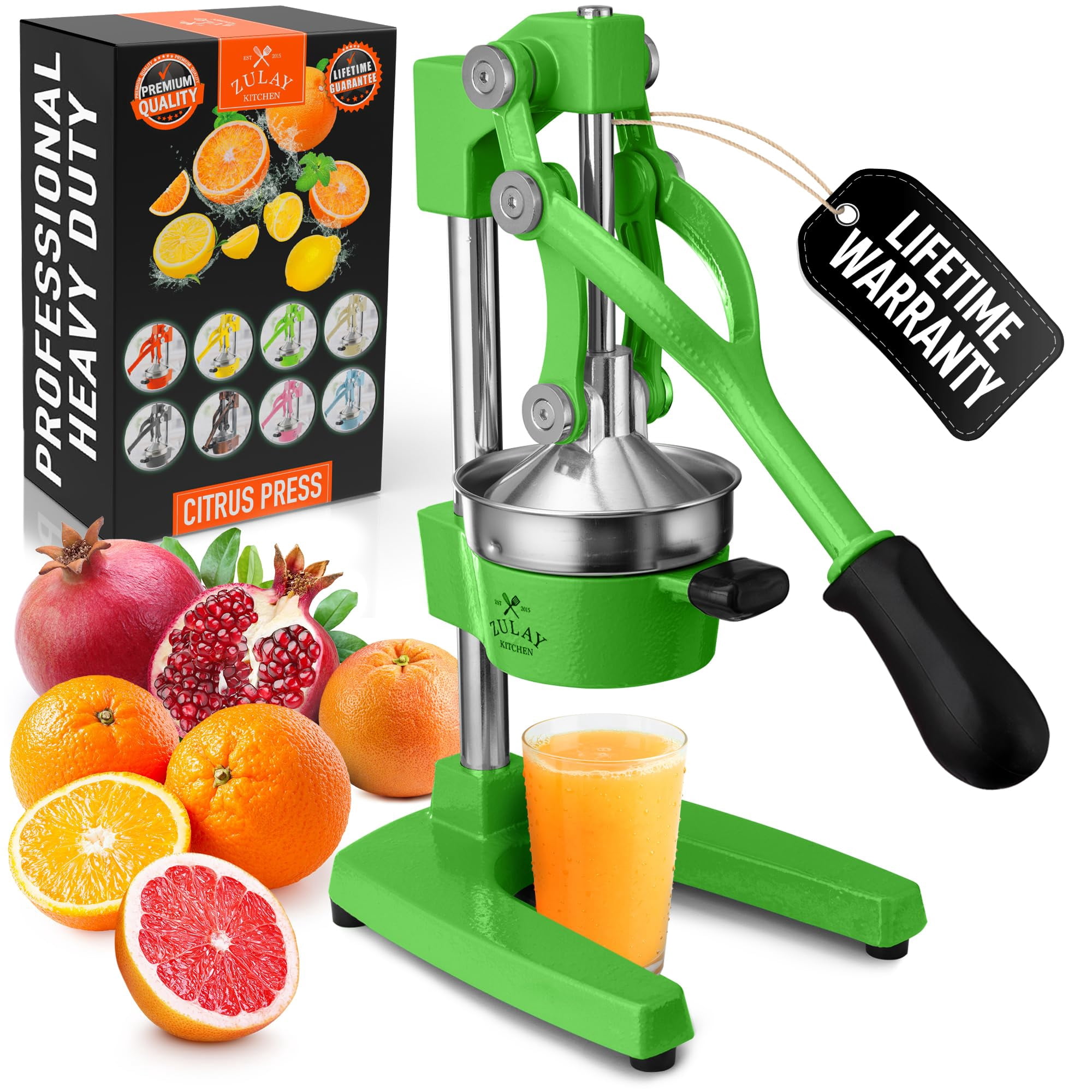 Kitchen Cast Iron Juicer – Heavy-duty manual juicer with removable ...