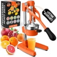 Kitchen Cast Iron Juicer – Heavy-duty manual juicer with removable ...