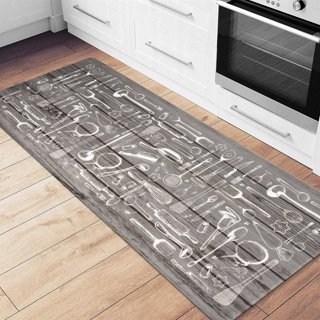 WiseLife Kitchen Mat Cushioned Anti-Fatigue Kitchen Rug,17.3x 60,Non Slip  Wate